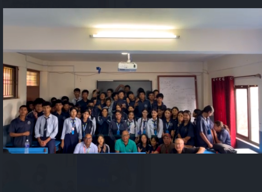 Global Warming and Climate Change Awareness Program  at Lubhu Secondary School, Lubhu