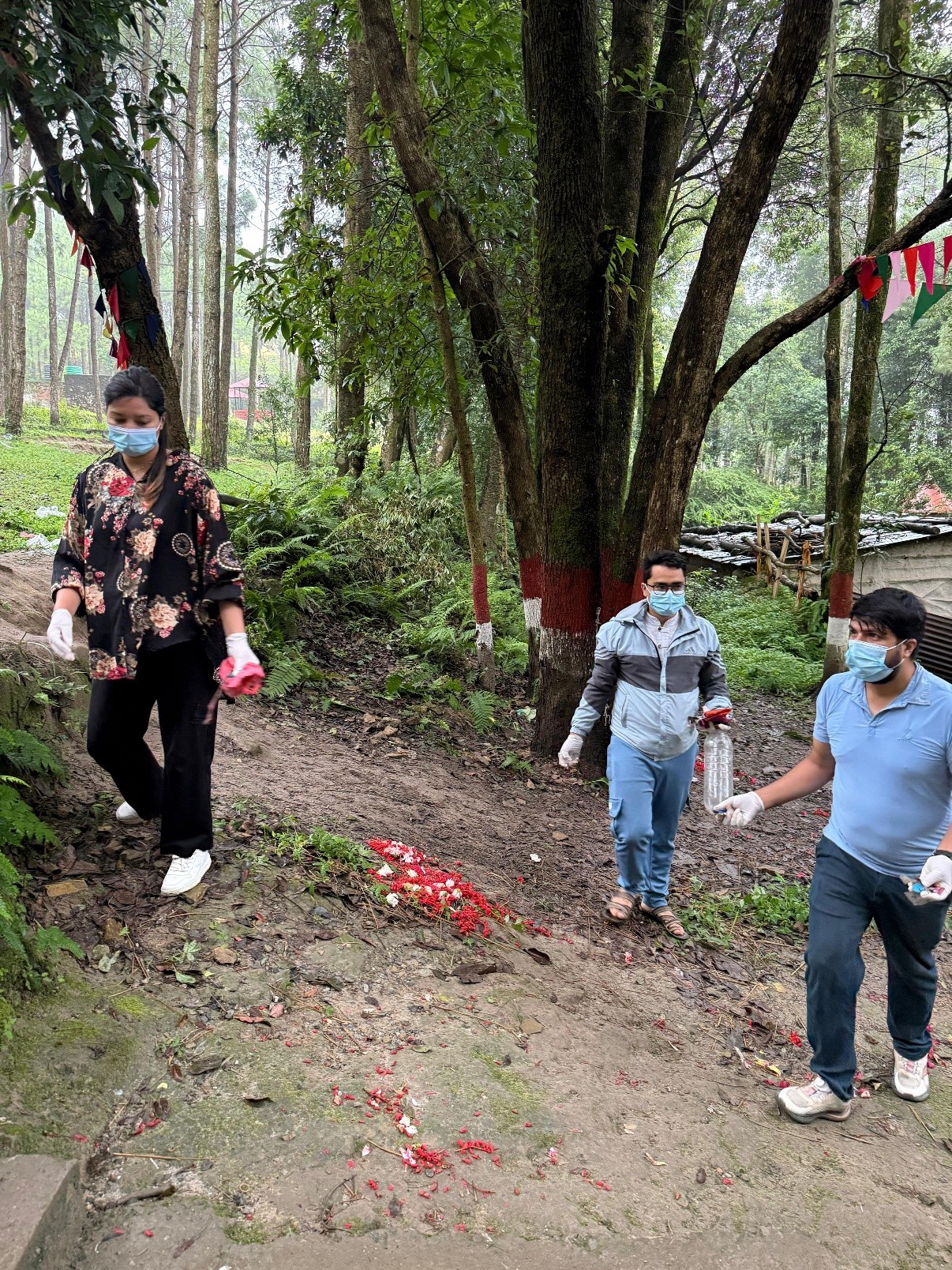 Report on Environment Protection Project Rotary Club Initiative at Gosaithan Temple Festival Grounds