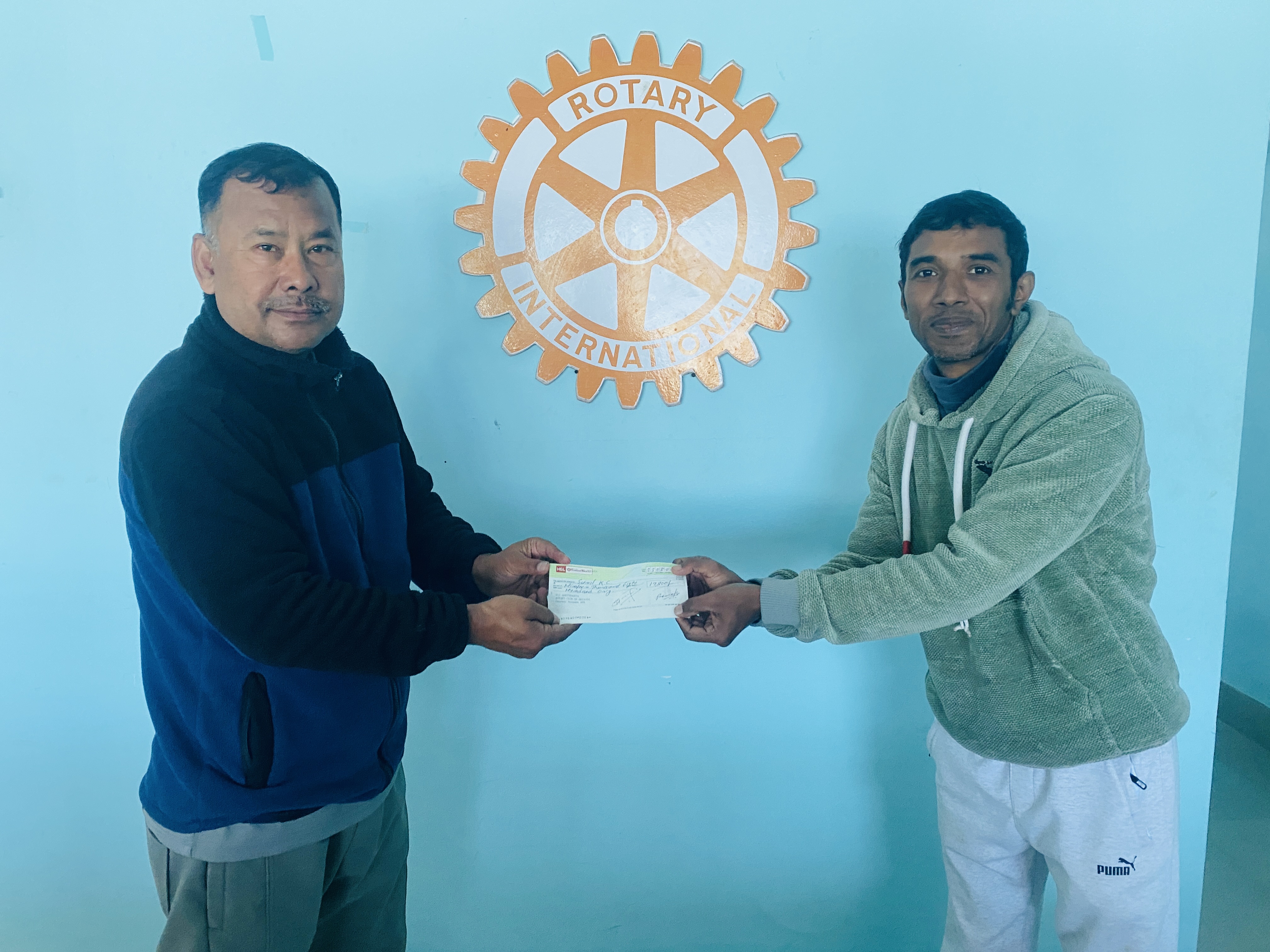 Provides music education and monthly salary to visually impaired students