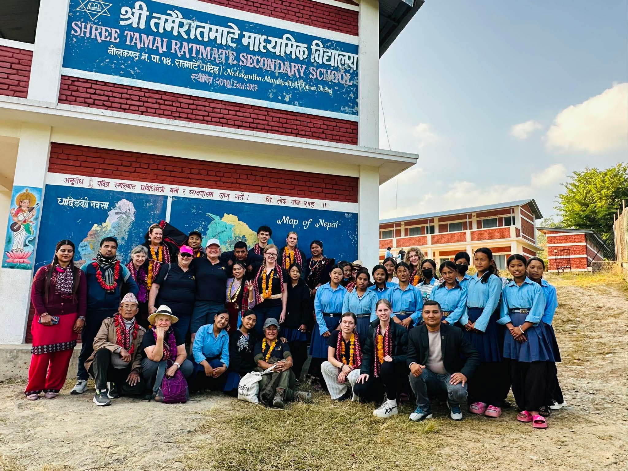 Warm clothes  distribution