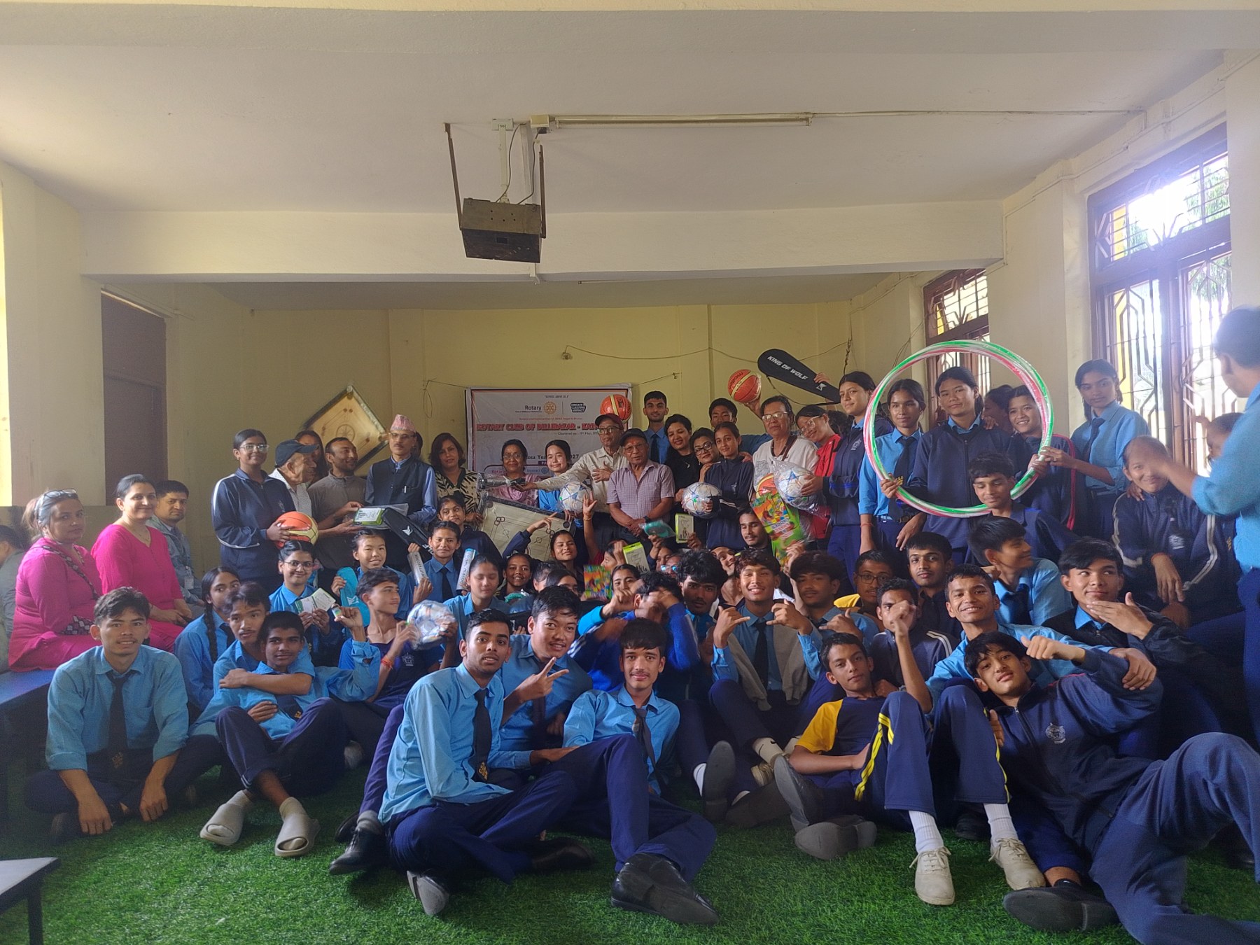 Education and Sports Material Distribution Program